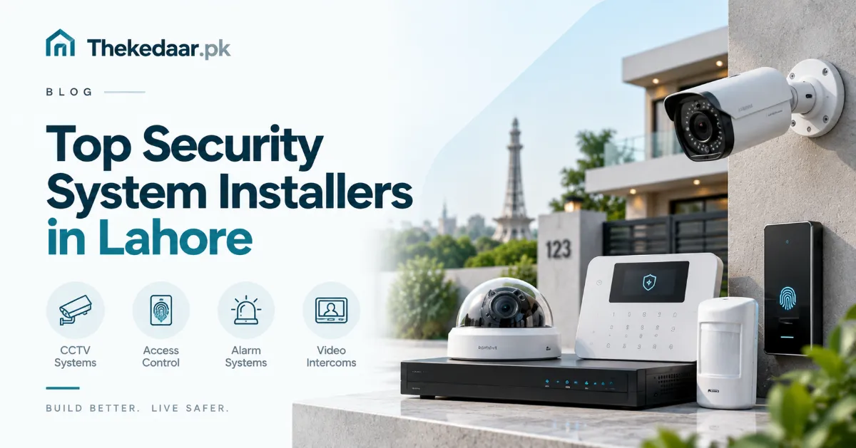 Top Security System Installers in Lahore