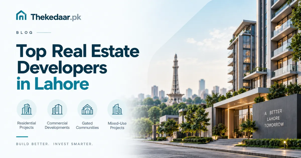 Top Real Estate Developers in Lahore