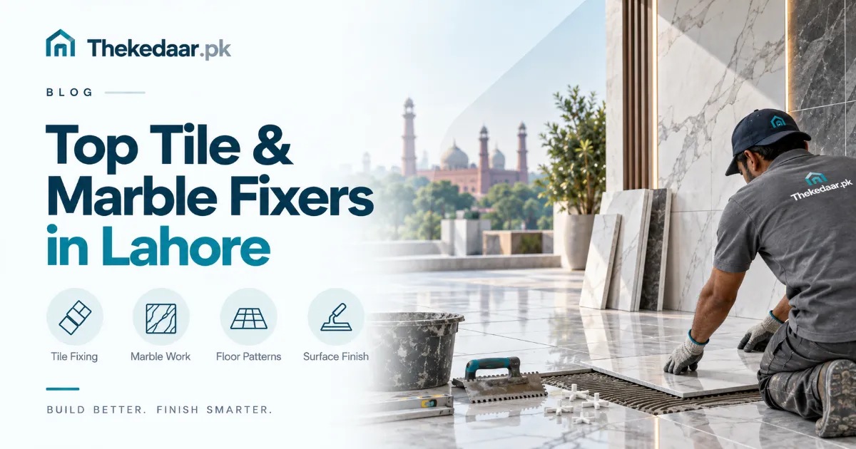 Top Tile & Marble Fixers in Lahore